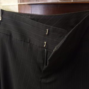 Daisy Fuentes dark grey dress pants